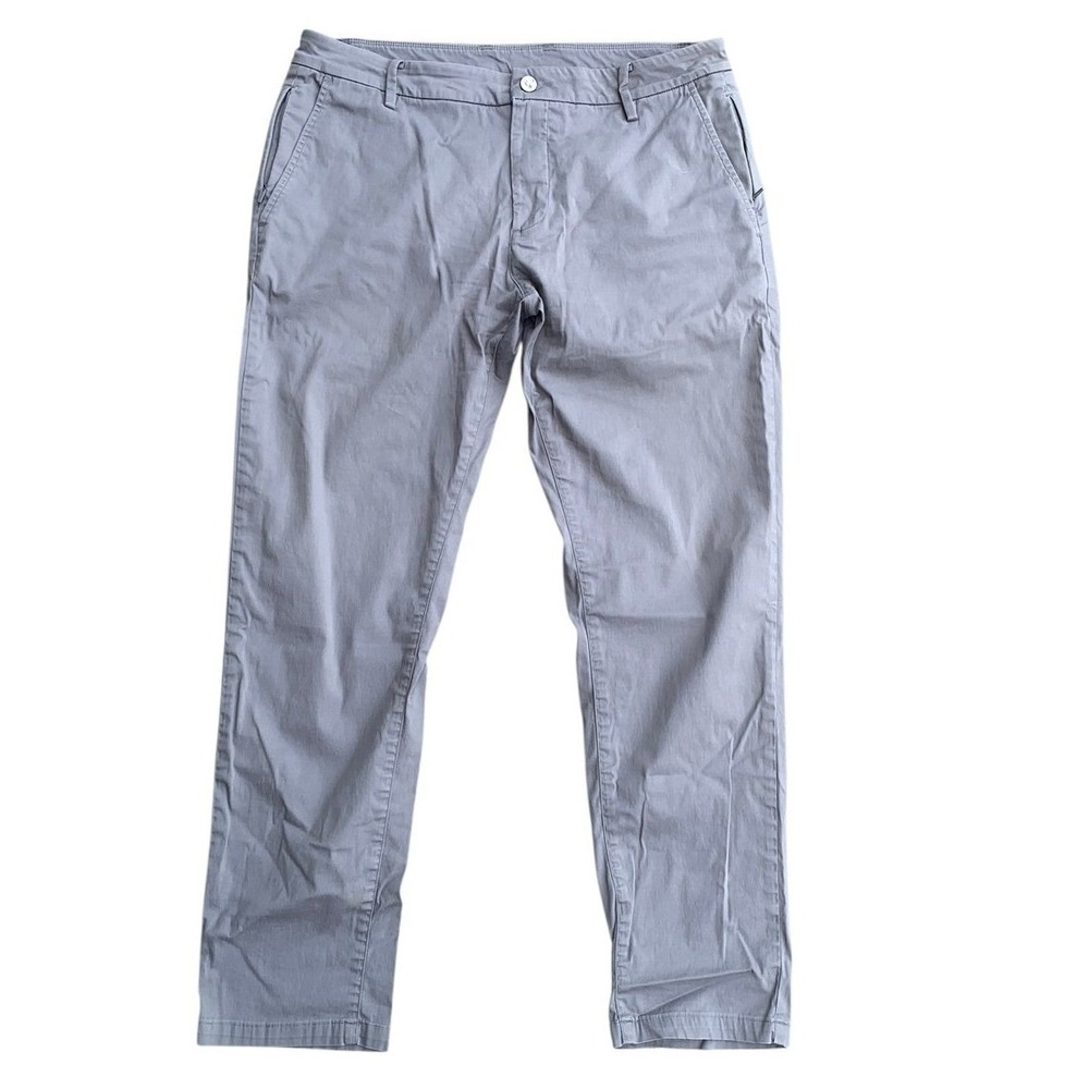 Birddogs Boomstick Khakis Mens 34x30 Grey Boxer Brief Lined Chino Pants Gorpcore